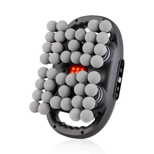 Multi-Head Fascia Gun Deep Relaxation Muscle Red Light Deep Tissue Body Muscle Massage Gun