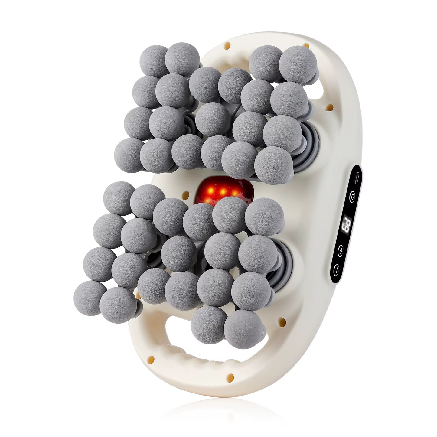 Multi-Head Fascia Gun Deep Relaxation Muscle Red Light Deep Tissue Body Muscle Massage Gun