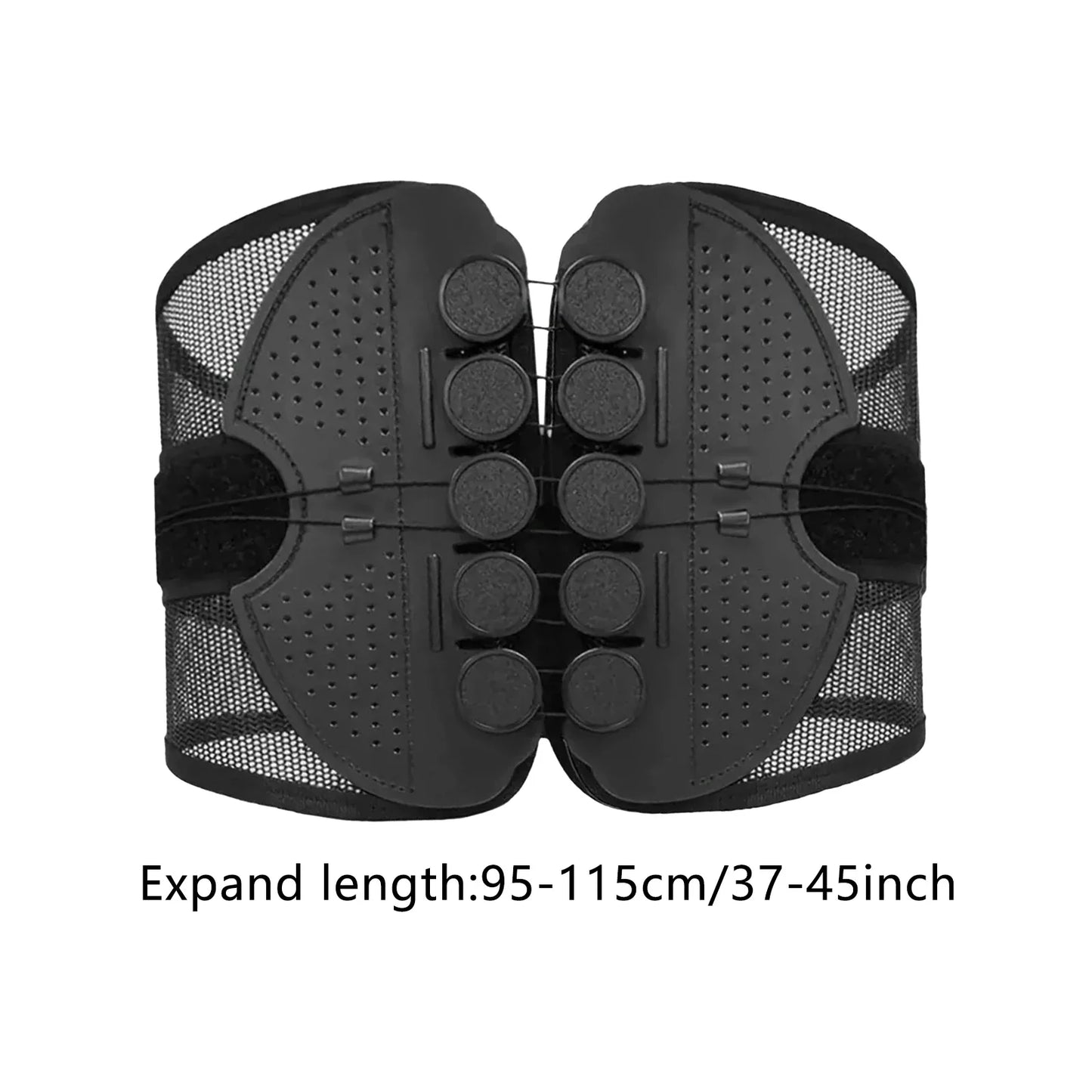 Unisex Lumbar Support Wrap Breathable Waist Back Brace Protector Guard for Posture Corrector Waist Warm