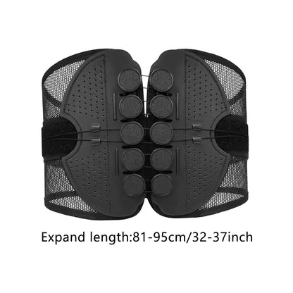 Unisex Lumbar Support Wrap Breathable Waist Back Brace Protector Guard for Posture Corrector Waist Warm