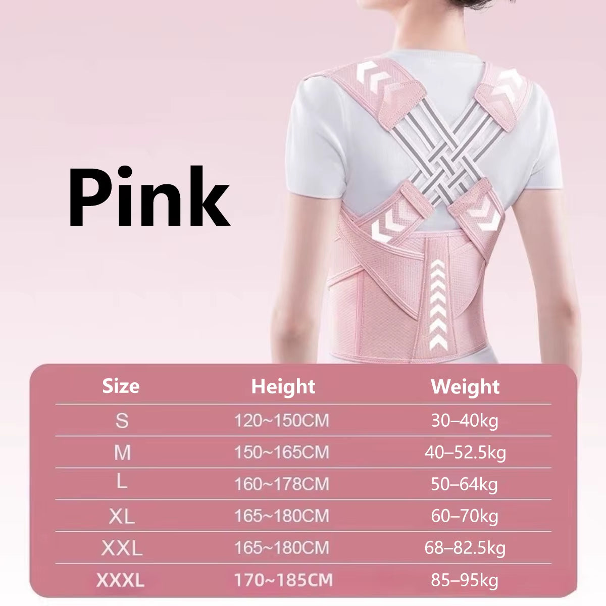 Adjustable Posture Corrector Back Support Belt Spine Alignment Waist Trainer for Men and Women Abdominal Waist Correction