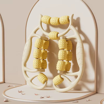 Newest 28 Wheel Annular Leg Clamp Massager Relax Massager Anti-Cellulite Massager Body Slimming Roller Massage for Body