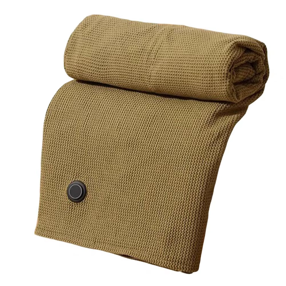 Wireless Heating Blanket Battery-Operated Heating Shawl Usb-Powered Shawl Blanket Bag 2-In-1 Electric Heating Scarf for Women