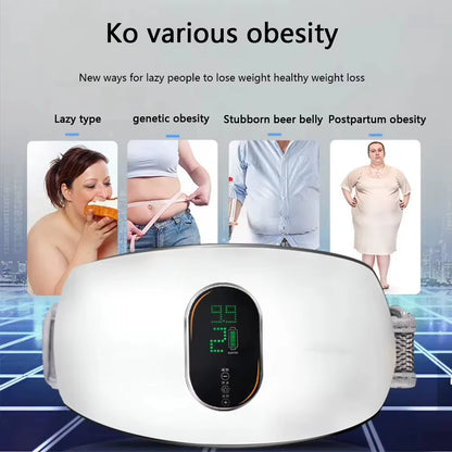 Rechargeable Waist Slimming Belt Fitness Massager Weight Loss Body Shaping Constipation Relief Instrument