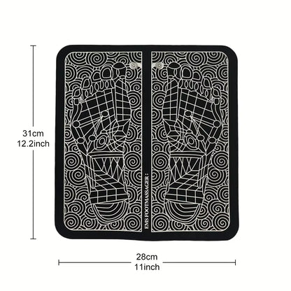 Electric Foot Massager Pad Muscle Massage Relaxation Trainer for Massage Fitness Outdoor Sport Home Family Relax