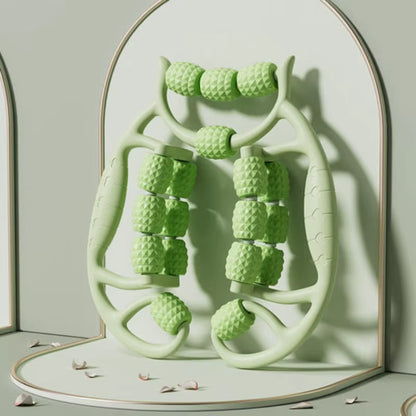 Newest 28 Wheel Annular Leg Clamp Massager Relax Massager Anti-Cellulite Massager Body Slimming Roller Massage for Body