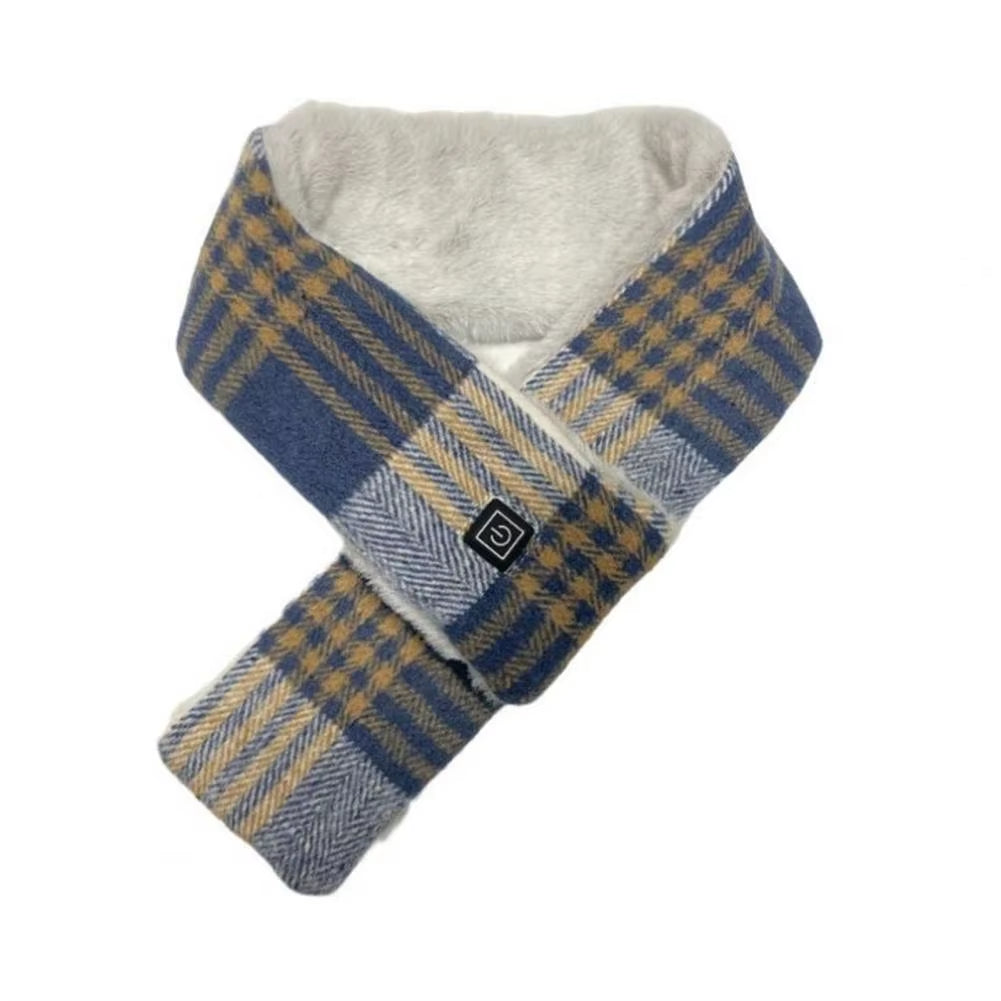 Waterproof Heating Scarf Versatile Temperature Control Scarf Rechargeable Scarf with 3 Heat Settings Waterproof Neck for Men