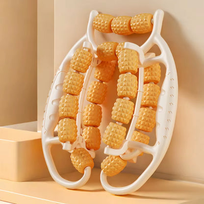 Newest 28 Wheel Annular Leg Clamp Massager Relax Massager Anti-Cellulite Massager Body Slimming Roller Massage for Body